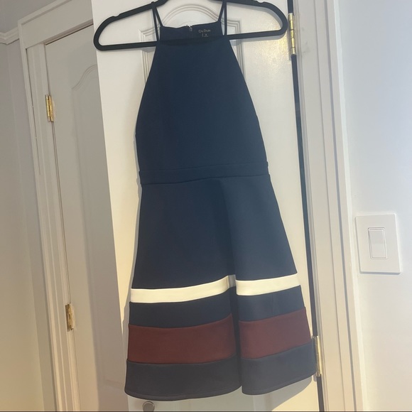 NWT Juniors Fit and Flare Dress - Picture 4 of 9
